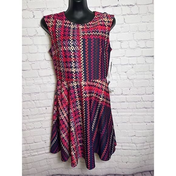 Donna Morgan multi color dress size 10 - Picture 2 of 9